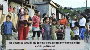 SK příspevok 333 Euro na dieťa v hmotnej núdzi