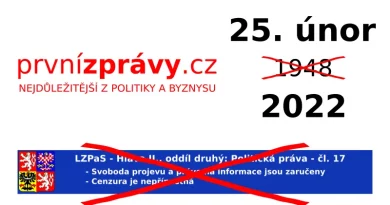 Umlčení zpravodajského webu prvnizpravy.cz