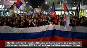 Demonstrace v Srbsku