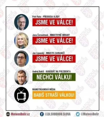 Strašení válkou
